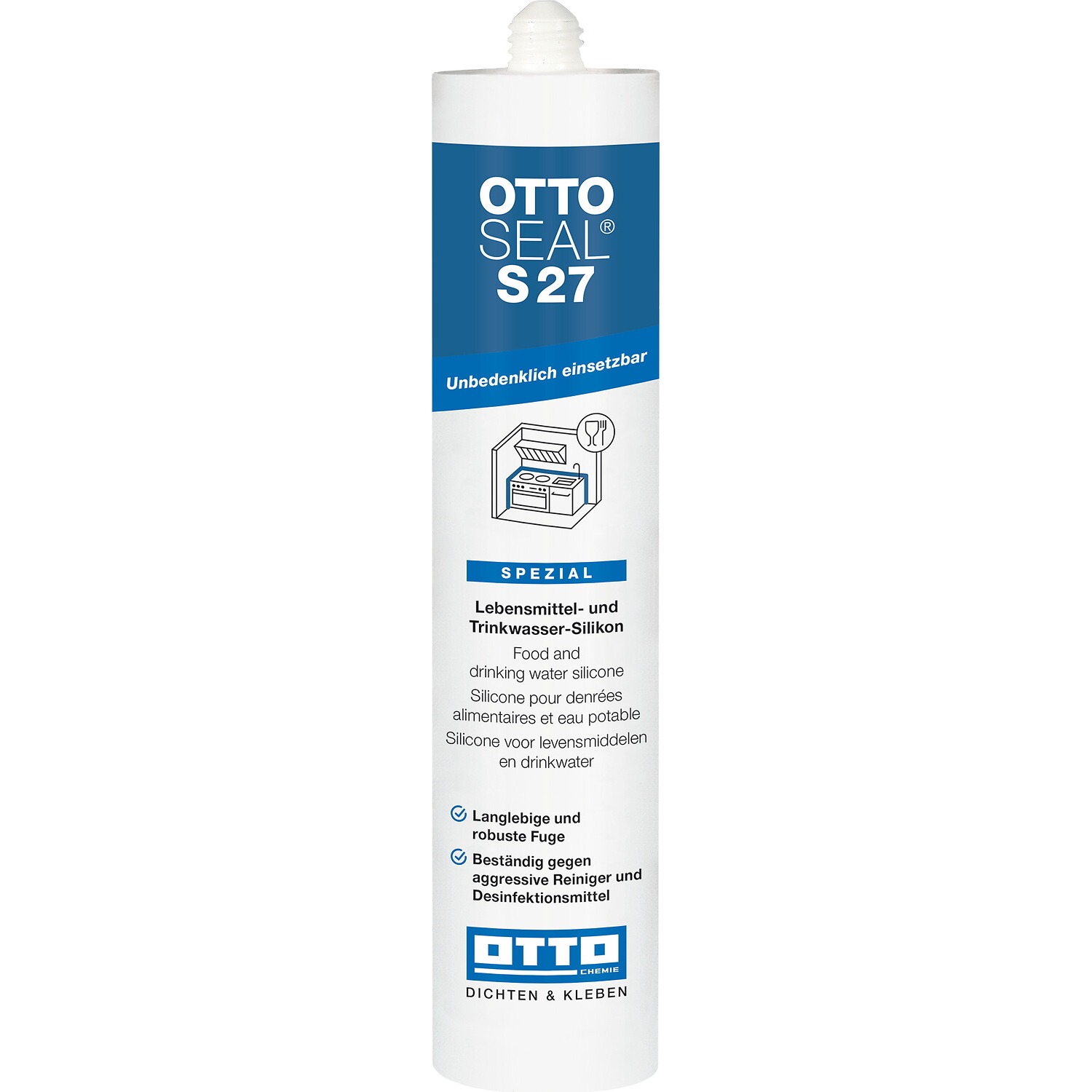 OTTOSEAL® S 27 - Das Lebensmittel- und Trinkwasser-Silikon OTTOSEAL® S 27 - Das Lebensmittel- und Trinkwasser-Silikon