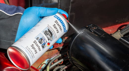 WEICON Starter-Spray – Anwendung
