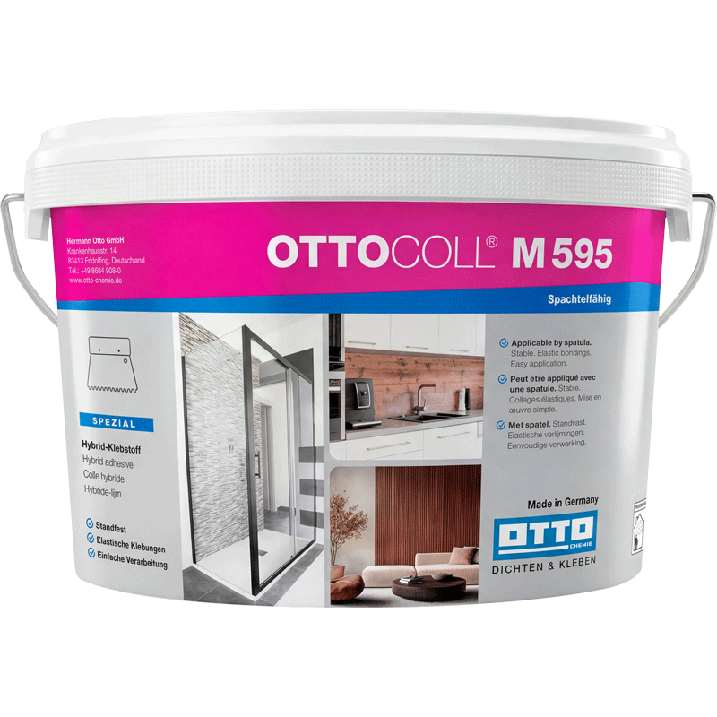OTTOCOLL® M 595 - Der Hybrid-Klebstoff für flächige Klebungen OTTOCOLL® M 595 - Der Hybrid-Klebstoff für flächige Klebungen