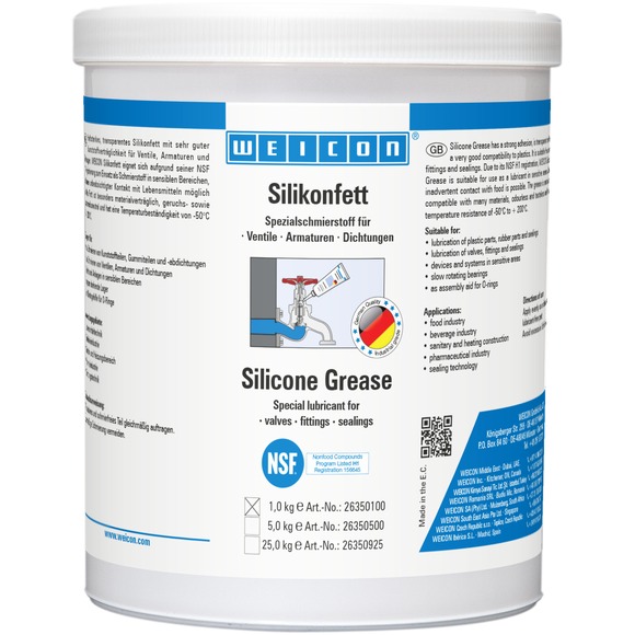 WEICON Silikonfett – Produktbild WEICON Silikonfett – Produktbild