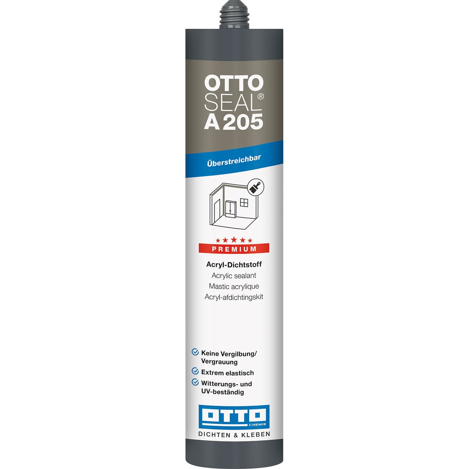 OTTOSEAL® A 205 - Der Premium-Acryl-Dichtstoff OTTOSEAL® A 205 - Der Premium-Acryl-Dichtstoff