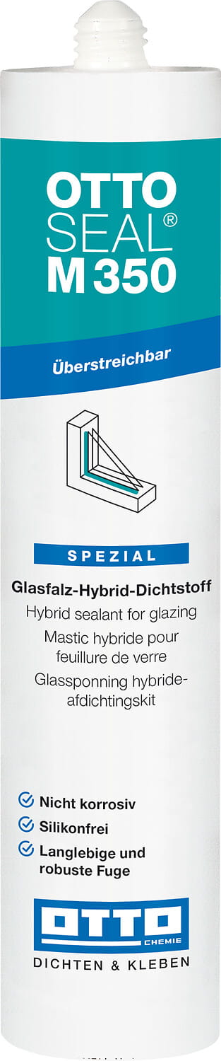 OTTOSEAL® M 350 - Der Glasfalz Hybrid-Dichtstoff OTTOSEAL® M 350 - Der Glasfalz Hybrid-Dichtstoff