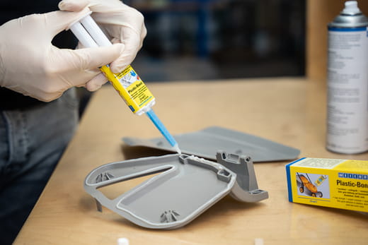 WEICON Plastic-Bond – Anwendung