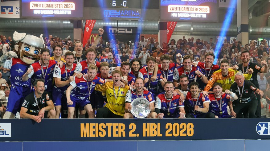 Glückwunsch zum Aufstieg in die 1.Liga, HBW!