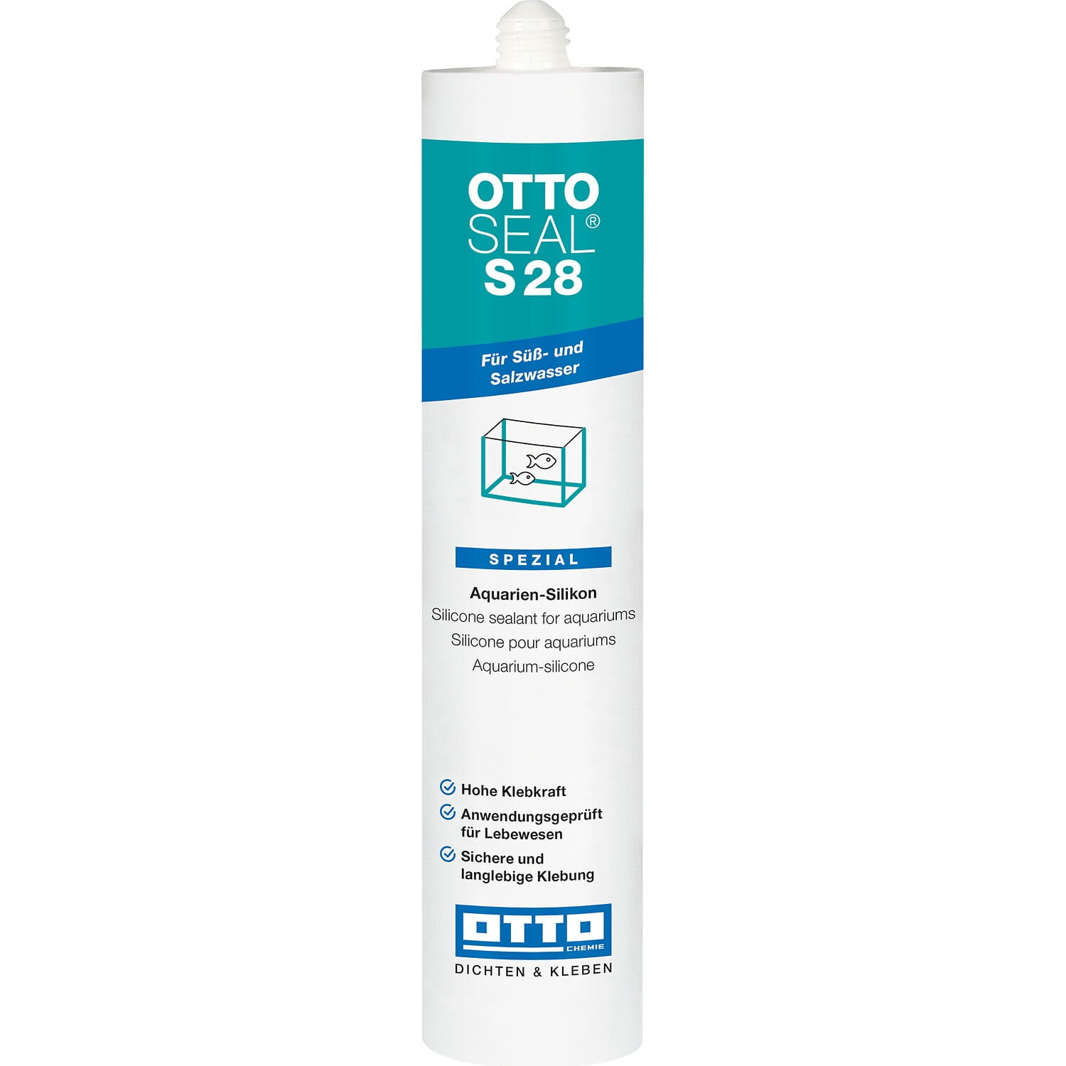 OTTOSEAL® S 28 - Das Aquarien- und Glasstein-Silikon OTTOSEAL® S 28 - Das Aquarien- und Glasstein-Silikon