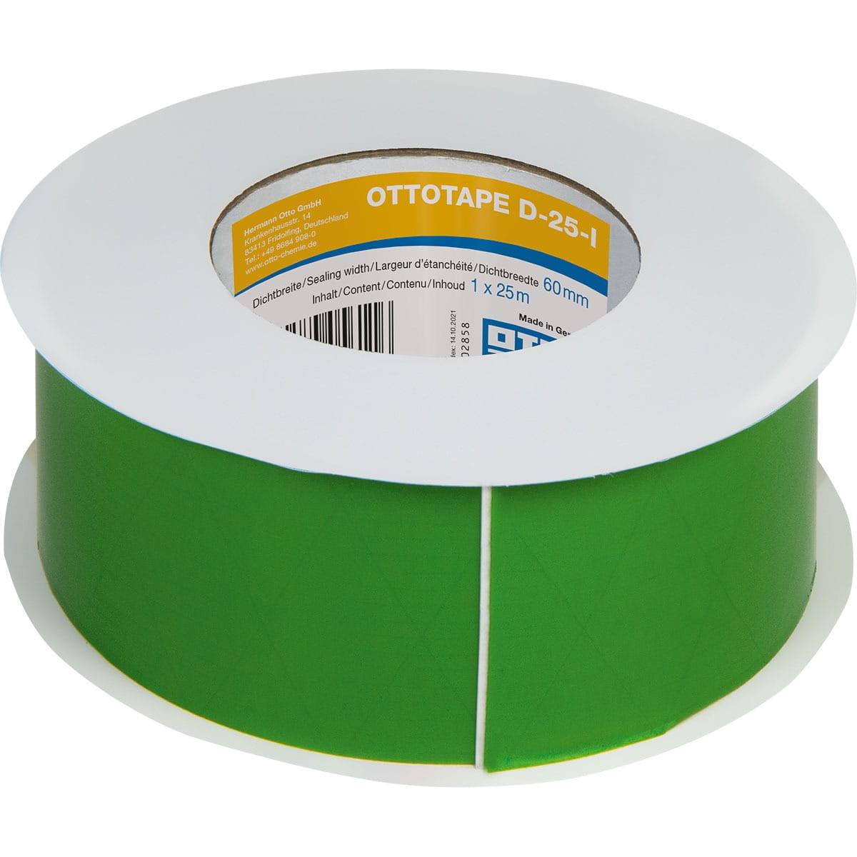 OTTOTAPE D-25-I Folienklebeband - Das Folienklebeband für Dampfsperren und Dampfbremsen