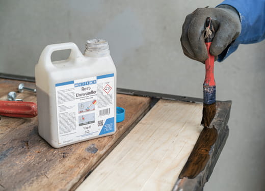 WEICON Rostumwandler – Anwendung WEICON Rostumwandler – Anwendung