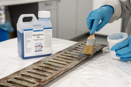 WEICON Rostentferner Gel – Anwendung