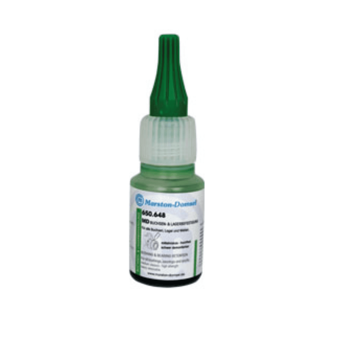 MD Lagerkleber 650.648 - anaerobe Buchsen- & Lagerbefestigung - HT, hochfest, mittelviskos, spaltfüllend - 20 g Flasche