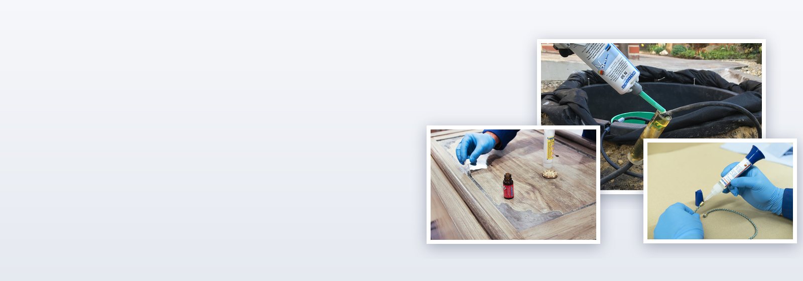 Kleben: Anwendungsbeispiele mit WEICON-Produkten