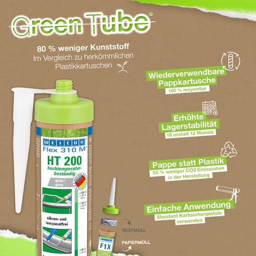 WEICON Flex 310 M® HT 200 – Anwendung WEICON Flex 310 M® HT 200 – Anwendung