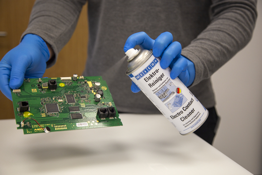 WEICON Elektroreiniger – Anwendung