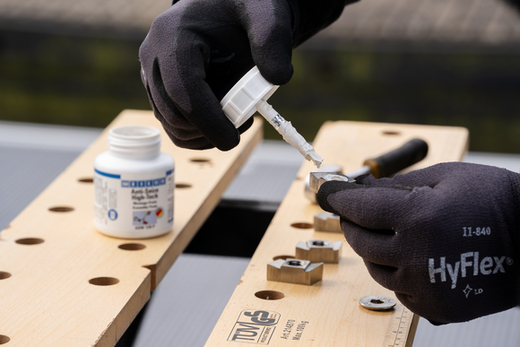 WEICON Anti-Seize High-Tech Montagepaste – Anwendung