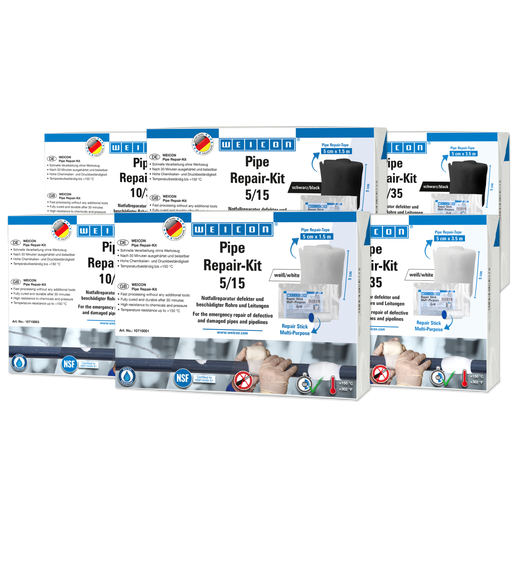 WEICON Pipe Repair-Kit – Produktgruppe