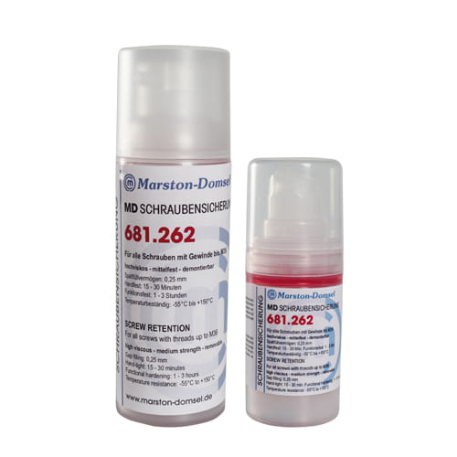 MD Schraubensicherung 681.262 - anaerobe Gewindesicherung - mittelfest, hochviskos, spaltüberbrückend - 20g Flasche