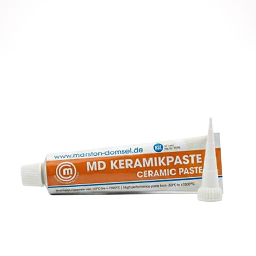 MD-Keramikpaste - Hochtemperatur-Keramikpaste - metallfrei & hochtemperaturbeständig - 80g Tube | bis +1500 °C MD-Keramikpaste - Hochtemperatur-Keramikpaste - metallfrei & hochtemperaturbeständig - 80g Tube | bis +1500 °C