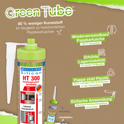 WEICON Silicon HT 300 – Anwendung