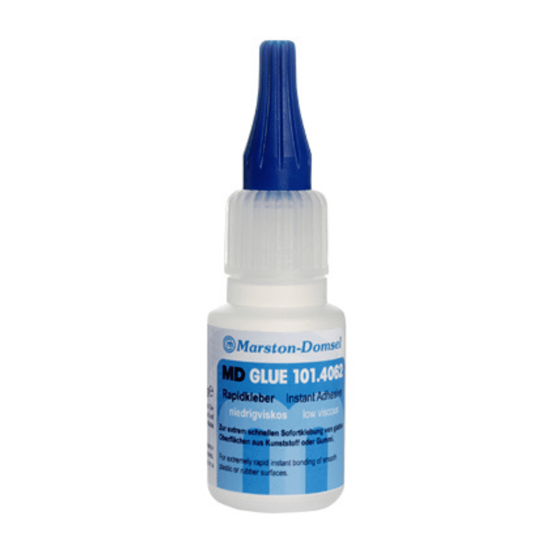 MD-GLUE 101 - Cyanacrylat-Sekundenkleber - universeller CA-Kleber, mittelviskos - 10g Flasche