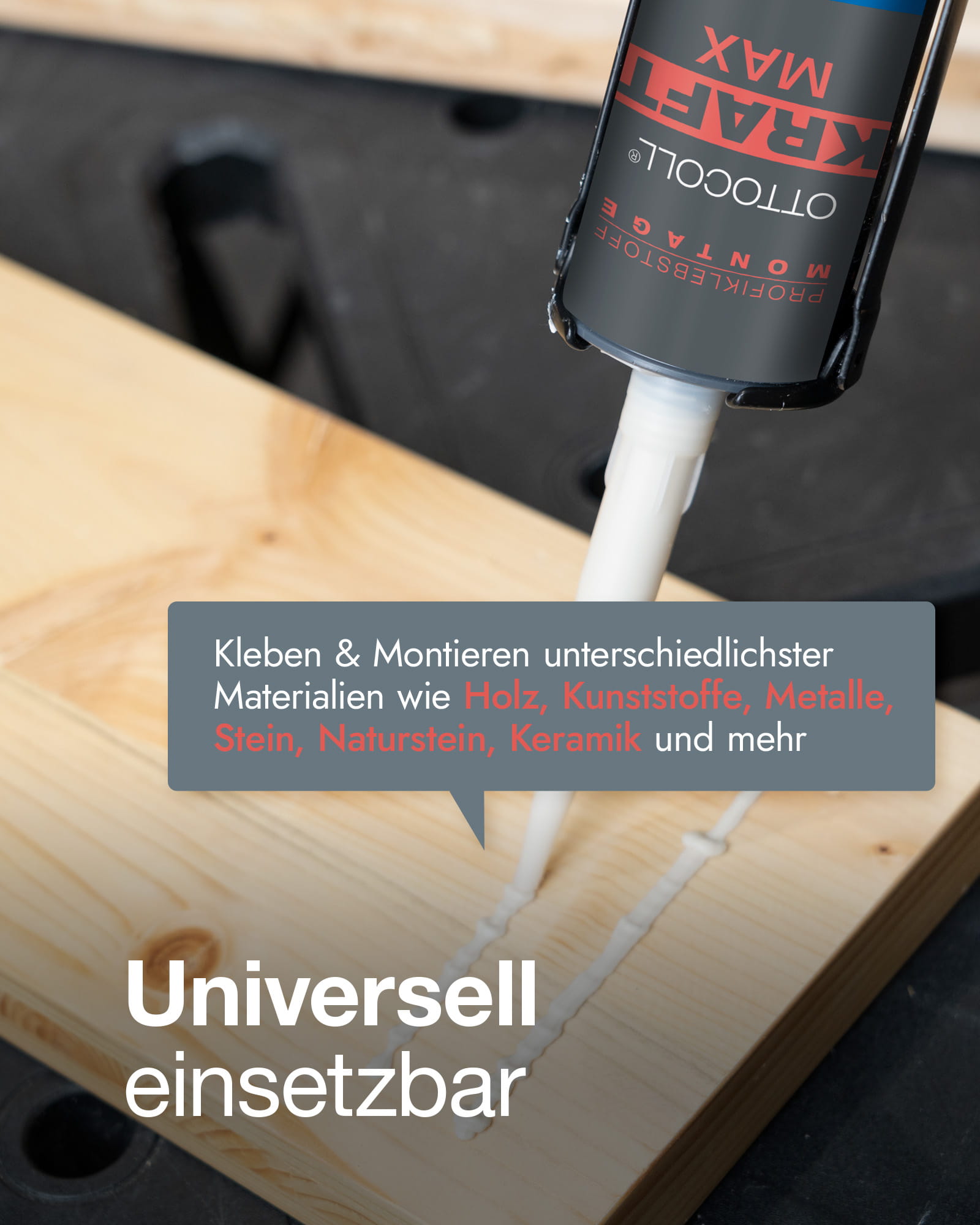 OTTOCOLL KRAFTMAX 310ml - Der extremfeste Kraftkleber OTTOCOLL KRAFTMAX 310ml - Der extremfeste Kraftkleber