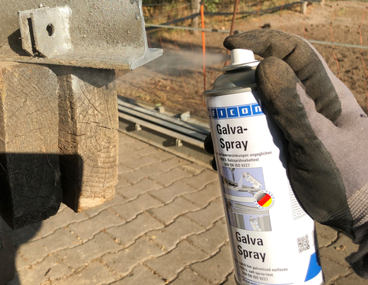 WEICON Galva-Spray – Anwendung