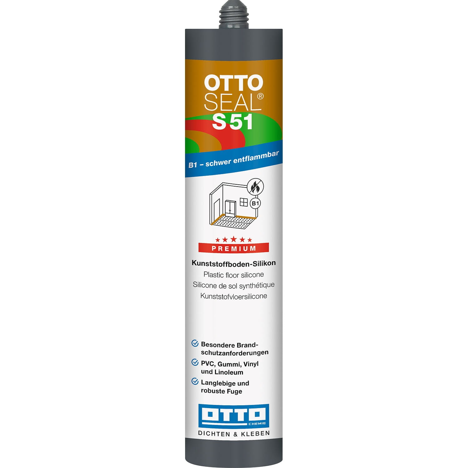 OTTOSEAL® S 51 - Das Premium-Kunststoffboden-Silikon