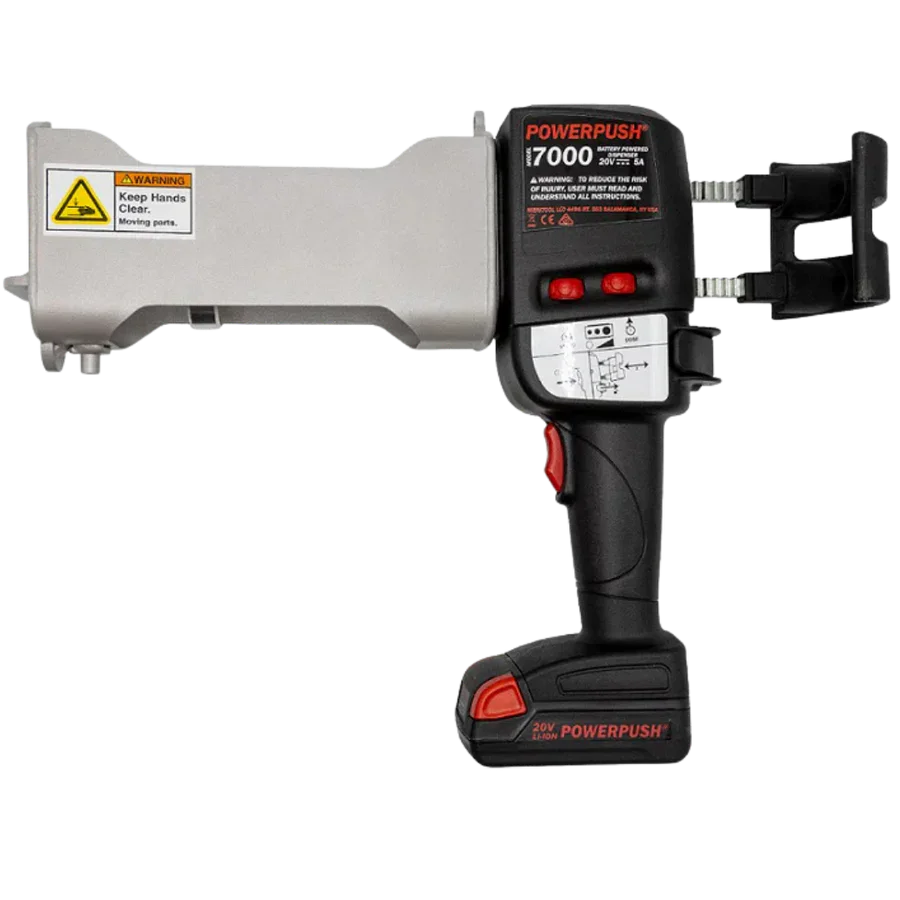 MeriTool PowerPush | 7000-400M-101 (490 ml) (MV 10:1) 2K Akku Kartuschenpresse - Raupenauftrag MeriTool PowerPush | 7000-400M-101 (490 ml) (MV 10:1) 2K Akku Kartuschenpresse - Raupenauftrag