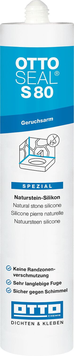 OTTOSEAL® S 80 - Das geruchsarme Naturstein-Silikon
