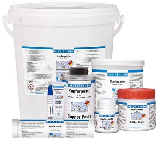 WEICON Kupferpaste – Produktgruppe WEICON Kupferpaste – Produktgruppe