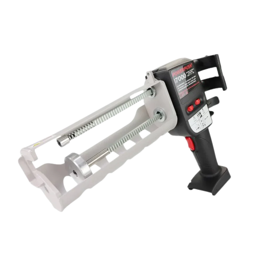 MeriTool PowerPush | 7000-675-81 DOW (675 ml) (MV 8:1) 2K Akku Kartuschenpresse - Raupenauftrag MeriTool PowerPush | 7000-675-81 DOW (675 ml) (MV 8:1) 2K Akku Kartuschenpresse - Raupenauftrag