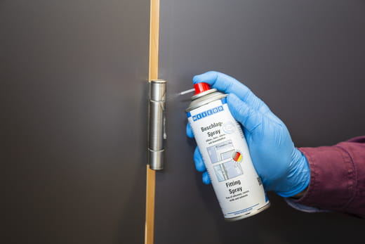 WEICON Beschlag-Spray – Anwendung