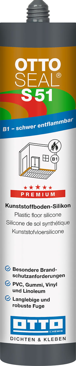 OTTOSEAL® S 51 - Das Premium-Kunststoffboden-Silikon OTTOSEAL® S 51 - Das Premium-Kunststoffboden-Silikon