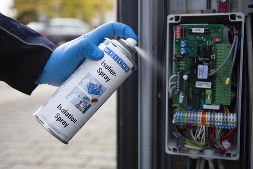 WEICON Isolier-Spray – Anwendung