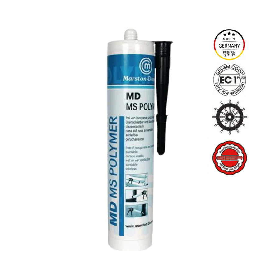 MD MS Polymer - Profi-Montagekleber - extra starke Haftung & dauerelastisch - 440 g Kartusche MD MS Polymer - Profi-Montagekleber - extra starke Haftung & dauerelastisch - 440 g Kartusche