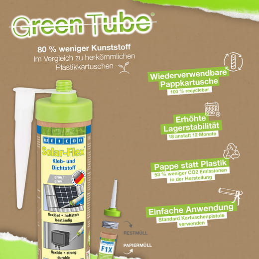 WEICON Solar-Flex® – Anwendung WEICON Solar-Flex® – Anwendung