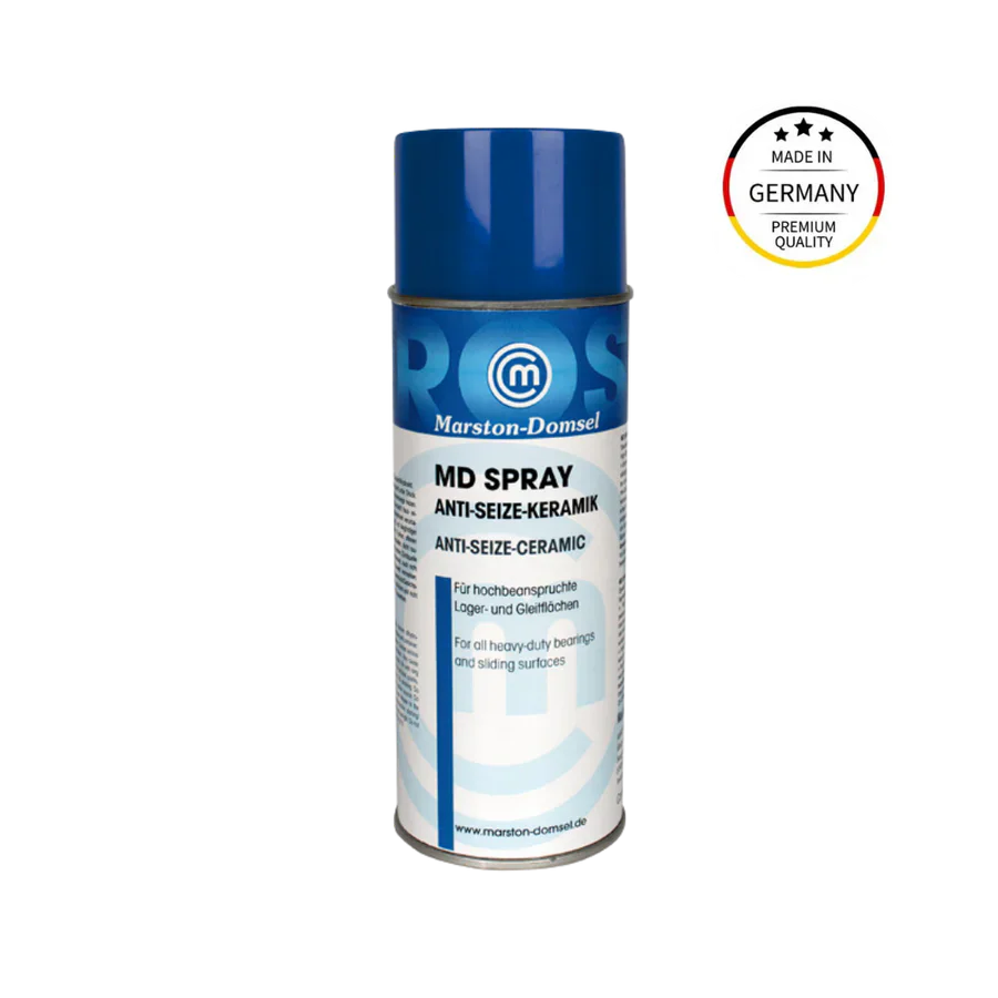 MD Anti-Seize Keramikspray - Keramik-Anti-Seize-Spray - Hochleistungsschmierung -40 °C bis +1400 °C & verhindert Festfressen - 400 ml Spraydose