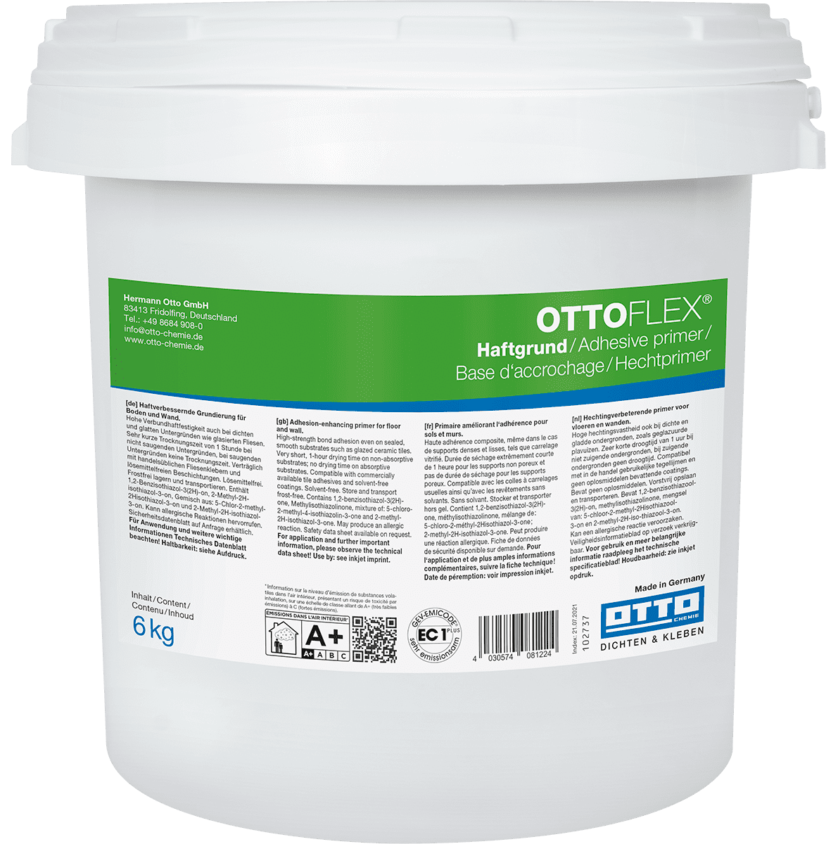 OTTOFLEX® Haftgrund - Die haftverbessernde Grundierung für nicht-saugende Untergründe