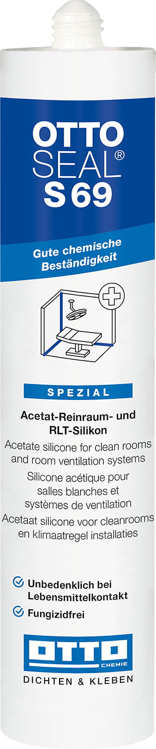 OTTOSEAL® S 69 - Das Reinraum- und RLT-Silikon OTTOSEAL® S 69 - Das Reinraum- und RLT-Silikon