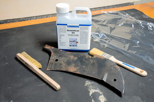 WEICON Rostentferner Gel – Anwendung