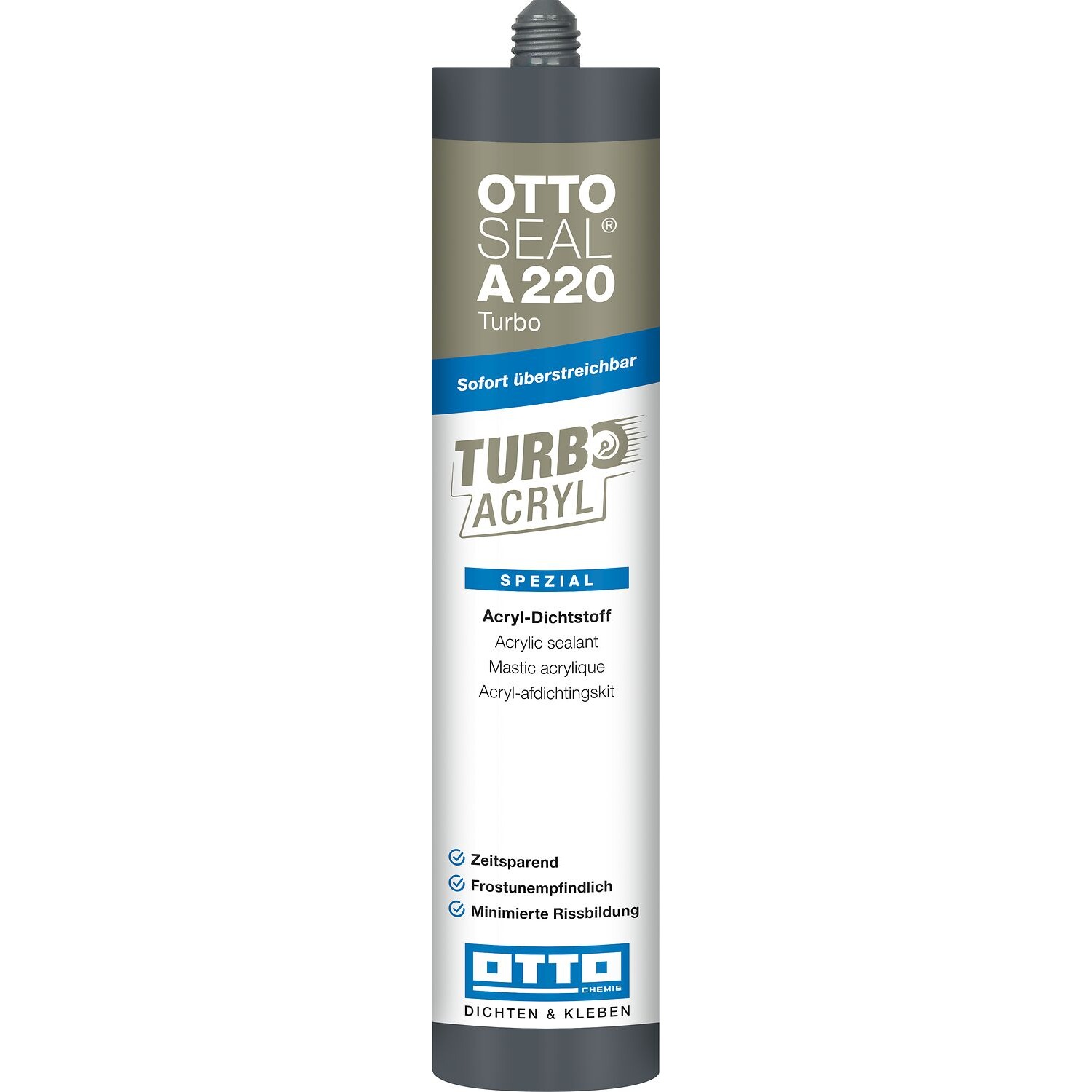 OTTOSEAL® A 220 Turbo - Der sofort überstreichbare Acryl-Dichtstoff