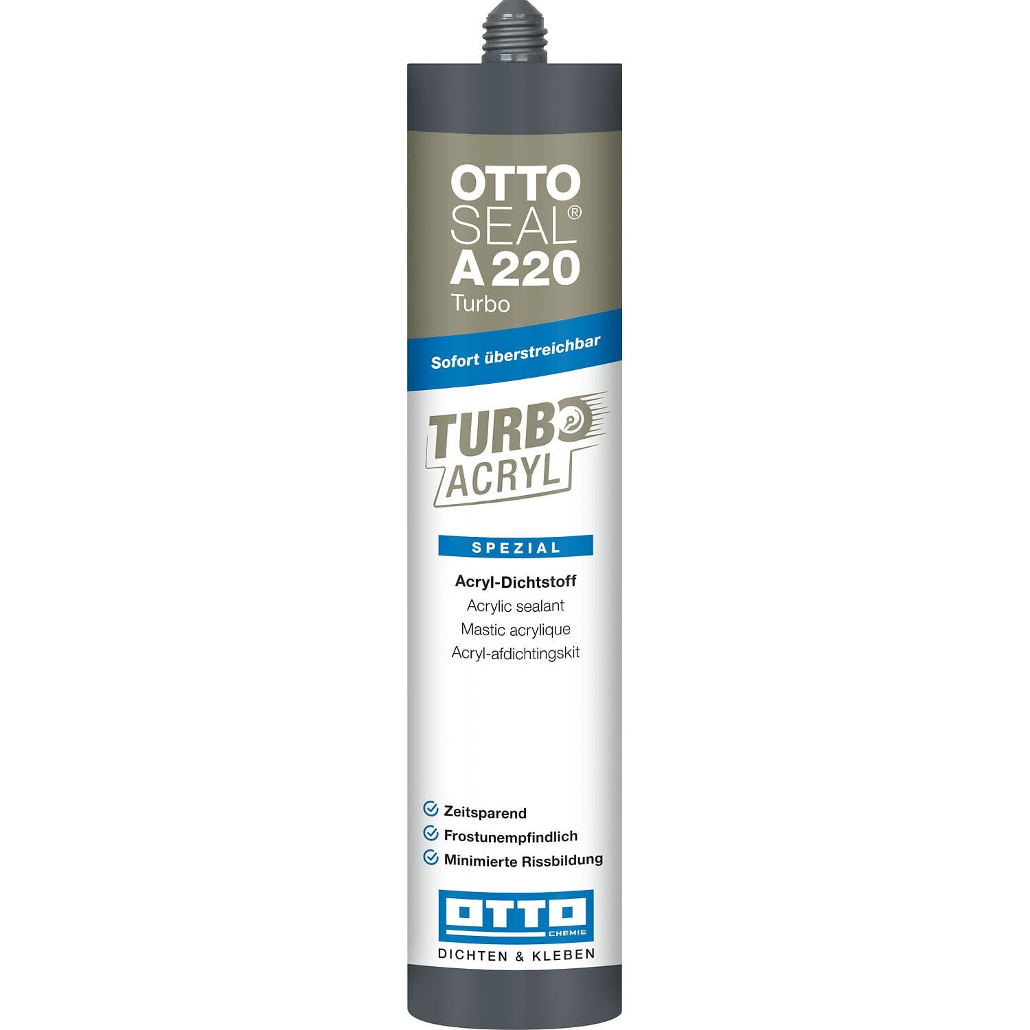 OTTOSEAL® A 220 Turbo - Der sofort überstreichbare Acryl-Dichtstoff OTTOSEAL® A 220 Turbo - Der sofort überstreichbare Acryl-Dichtstoff