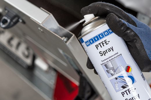 WEICON PTFE-Spray – Anwendung