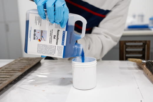 WEICON Rostentferner Gel – Anwendung WEICON Rostentferner Gel – Anwendung