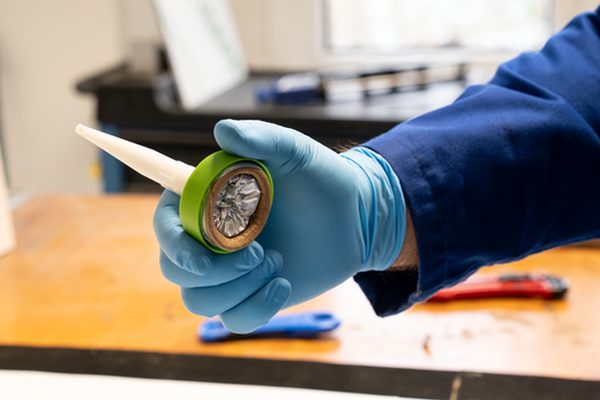 Anwendungsbeispiel WEICON Green Tube Montagekleber: Montieren statt bohren