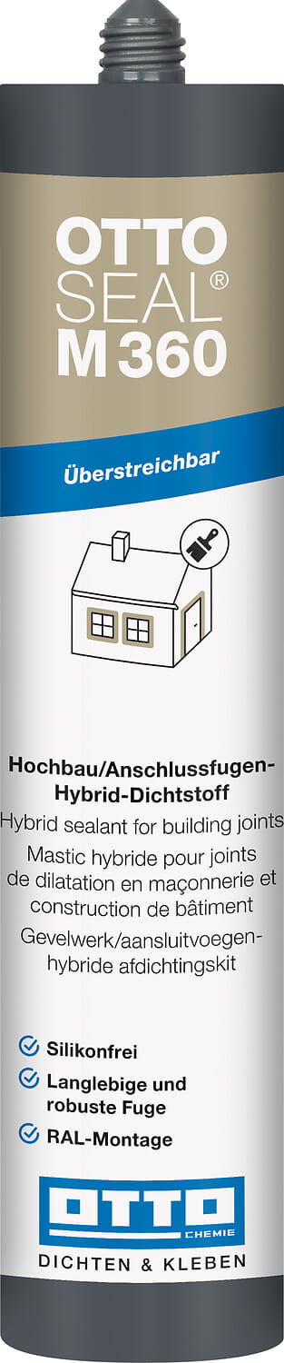OTTOSEAL® M 360 - Der Hybrid-Dichtstoff für Hochbau/Anschlussfugen