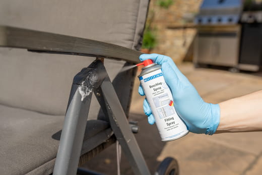 WEICON Beschlag-Spray – Anwendung