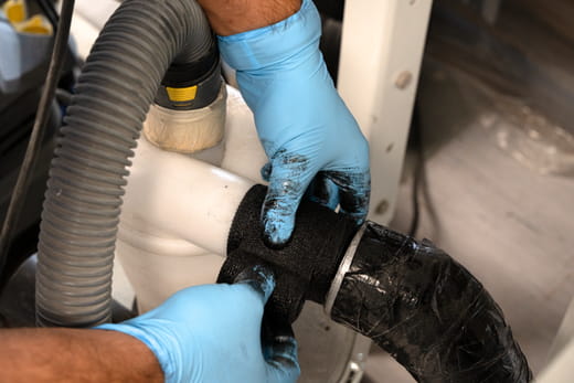 WEICON Repair-Tape – Anwendung WEICON Repair-Tape – Anwendung