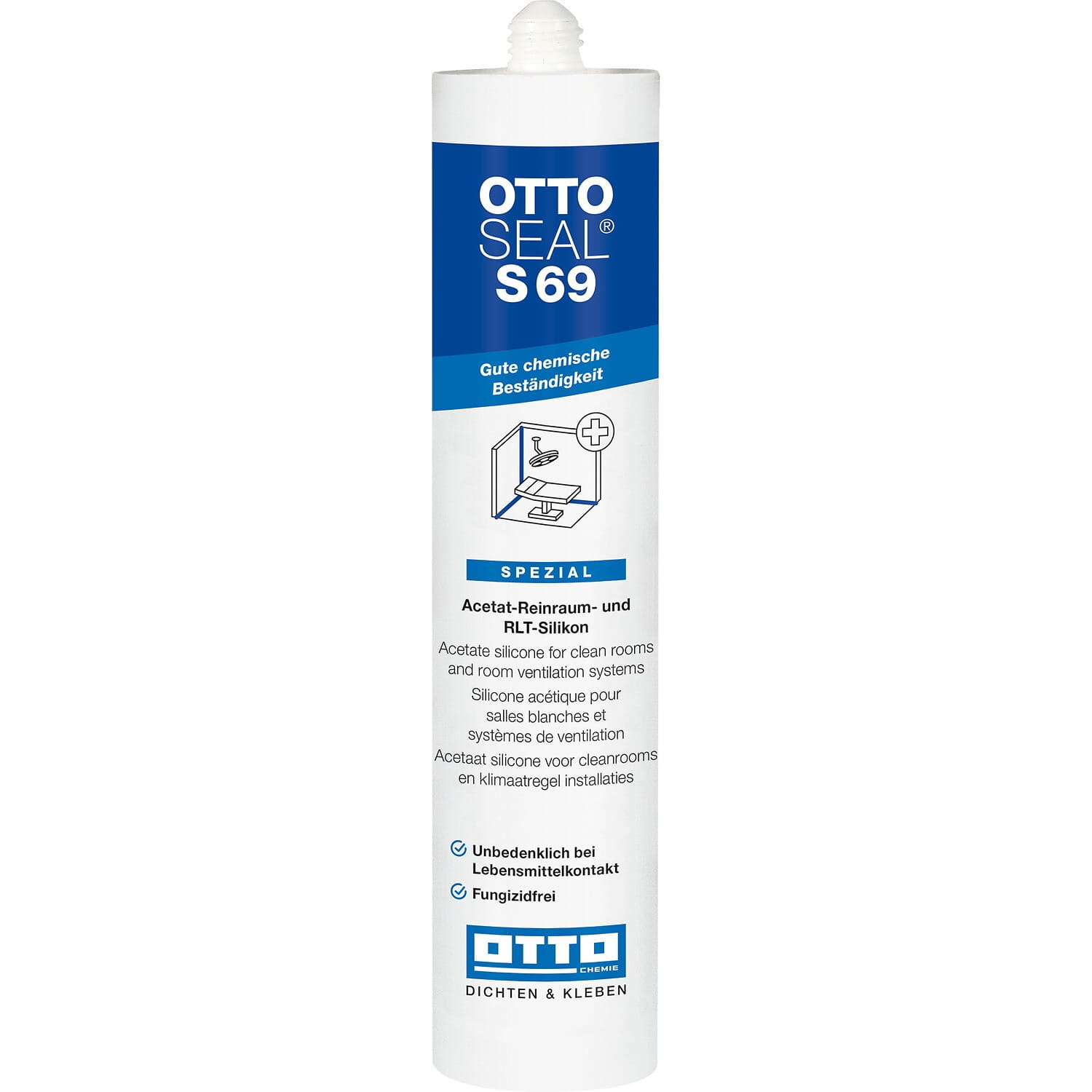 OTTOSEAL® S 69 - Das Reinraum- und RLT-Silikon OTTOSEAL® S 69 - Das Reinraum- und RLT-Silikon