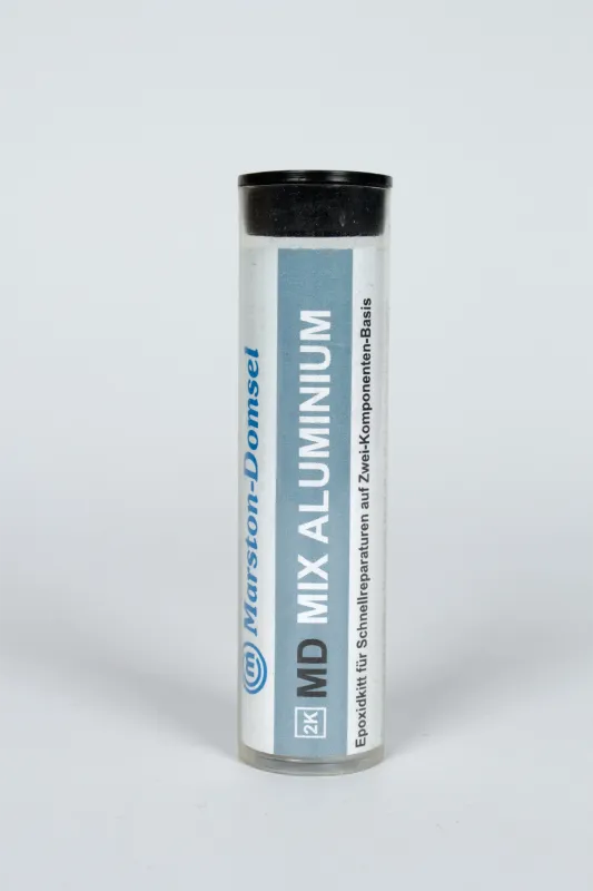 MD-mix Aluminium 1:1 - 2K-Epoxid-Reparaturknete - modellierbar & härtet steinhart - 56 g Stange MD-mix Aluminium 1:1 - 2K-Epoxid-Reparaturknete - modellierbar & härtet steinhart - 56 g Stange