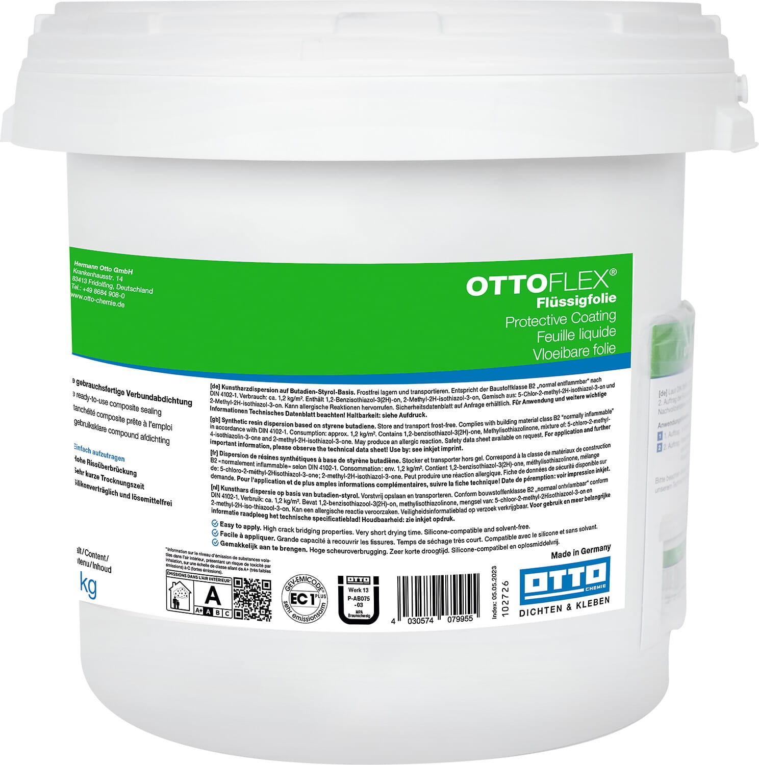 OTTOFLEX® Flüssigfolie - Die gebrauchsfertige Verbundabdichtung OTTOFLEX® Flüssigfolie - Die gebrauchsfertige Verbundabdichtung