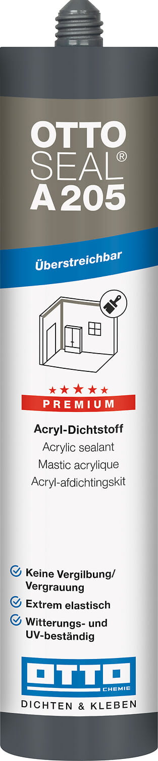 OTTOSEAL® A 205 - Der Premium-Acryl-Dichtstoff OTTOSEAL® A 205 - Der Premium-Acryl-Dichtstoff